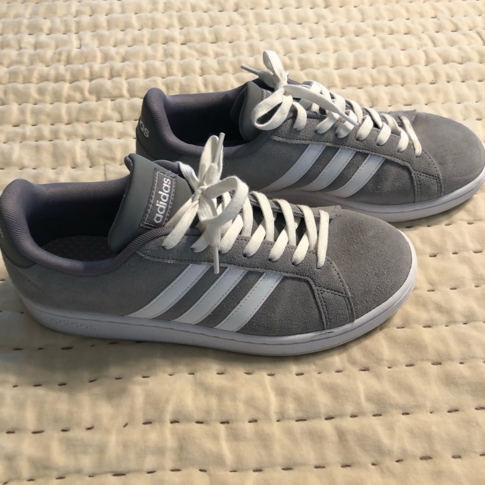 Grey Suede men’s Adidas shoes